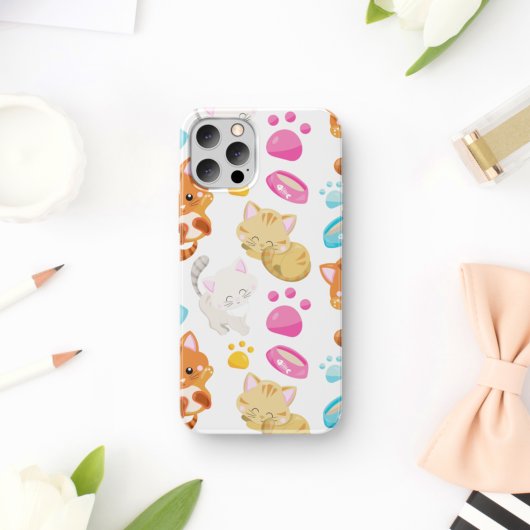 Coques Case-Mate iPhone Motif De Chats, Chats Mignons, Kitty, Chatons, Paw