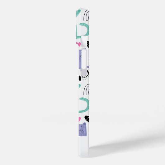 Coques Case-Mate iPhone Motif de chats mignons (Verso / Gauche)