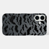 Coques Case-Mate iPhone Motif de chauve-souris volant Halloween (Verso (horizontal))