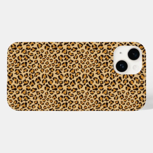 Coques Case-Mate iPhone Motif de Cheetah Leopard (Verso (horizontal))