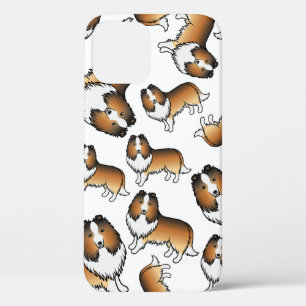 Case-Mate iPhone Case Motif de chien de dessin animé Shetland Sheepdog s