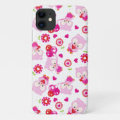 Coques Case-Mate iPhone Motif De Chouettes, Chouettes Mignonnes, Chouettes (Dos)