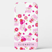 Coques Case-Mate iPhone Motif De Chouettes, Chouettes Mignonnes, Chouettes (Verso)