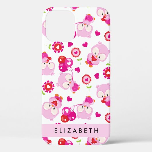 Coques Case-Mate iPhone Motif De Chouettes, Chouettes Mignonnes, Chouettes (Verso)