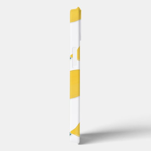 Coques Case-Mate iPhone Motif de citron (Verso / Droite)