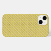 Coques Case-Mate iPhone Motif de citron transparent (Verso (horizontal))