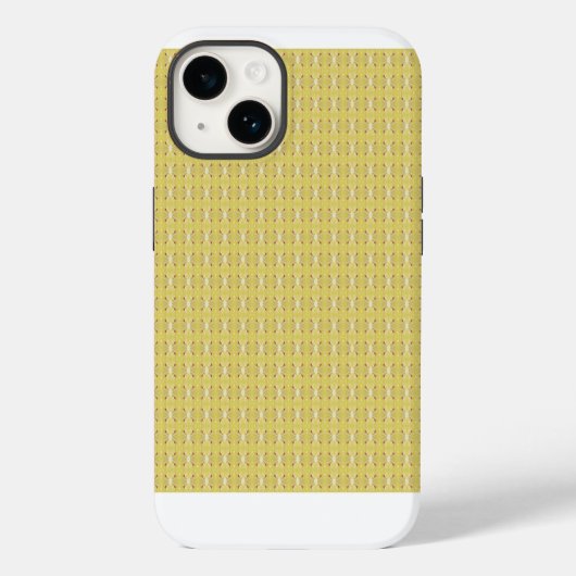 Coques Case-Mate iPhone Motif de citron transparent (Verso)