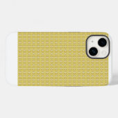Coques Case-Mate iPhone Motif de citron transparent (Verso (horizontal))