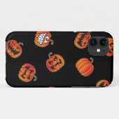 Coques Case-Mate iPhone Motif de citrouille (Dos (Horizontal))