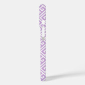 Coques Case-Mate iPhone Motif de clé grecque Lavender (Verso / Gauche)