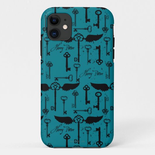 Coques Case-Mate iPhone Motif de clés volantes HARRY POTTER™ (Dos)