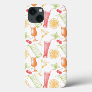 Etui iPhone Case-Mate Motif de cocktails esquissé