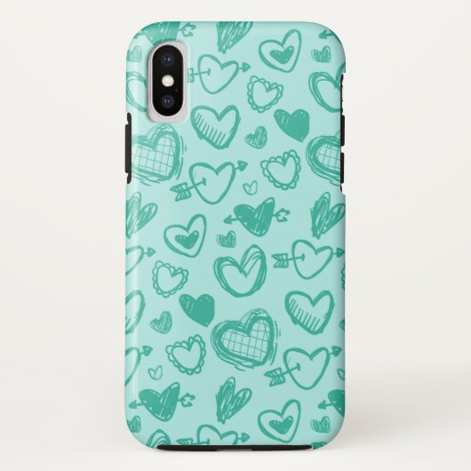 Coques Case-Mate iPhone Motif de coeur 60 (Dos)