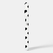 Coques Case-Mate iPhone Motif de coeur Black White Love (Verso / Gauche)