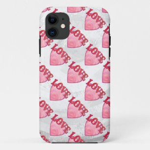 Case-Mate iPhone Case Motif de coeur d'amour rose