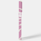 Coques Case-Mate iPhone Motif de coeur rose romantique moderne (Verso / Droite)