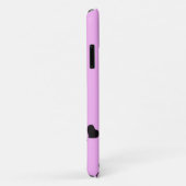 Coques Case-Mate iPhone Motif De Coeurs, Coeurs Noirs, Points, Amour, Rose (Dos/Droite)