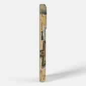 Coques Case-Mate iPhone Motif de collage floral de chat – Conception artis (Verso / Droite)