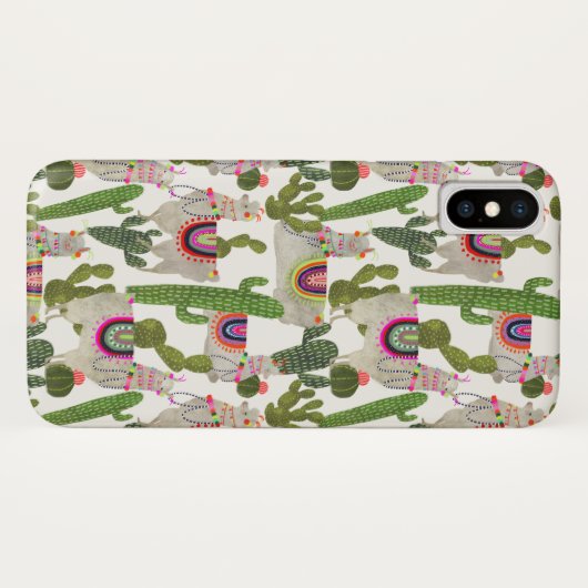 Coques Case-Mate iPhone Motif de collection Llamarama (Dos (Horizontal))