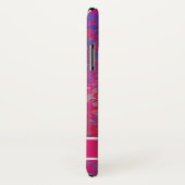 Coques Case-Mate iPhone Motif de conception abstraite couleur en cascade (Dos/Droite)