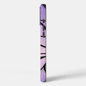 Coques Case-Mate iPhone Motif de congé créatif Pearlescent violet (Verso / Gauche)