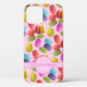 Coques Case-Mate iPhone Motif de cookies Rainbow personnalisées (Verso)