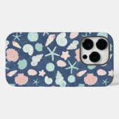 Coques Case-Mate iPhone motif de coquillages (Verso (horizontal))