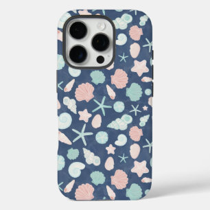 Coques iPhone 16 Pro motif de coquillages