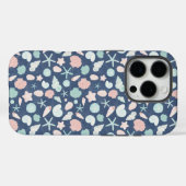 Coques Case-Mate iPhone motif de coquillages (Verso (horizontal))