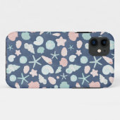 Coques Case-Mate iPhone motif de coquillages (Dos (Horizontal))