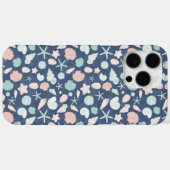 Coques Case-Mate iPhone motif de coquillages (Verso (horizontal))