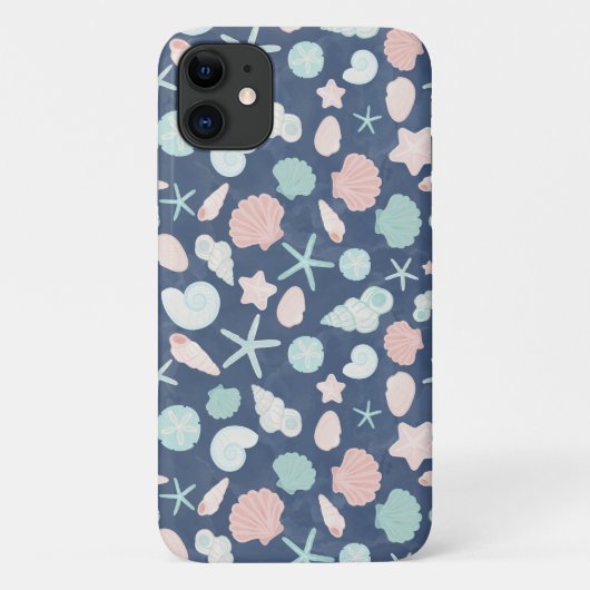 Coques Case-Mate iPhone motif de coquillages (Dos)