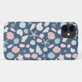 Coques Case-Mate iPhone motif de coquillages (Dos (Horizontal))