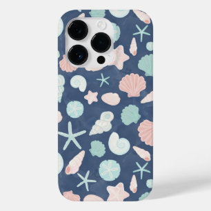 Coque Pour iPhone 14 Pro motif de coquillages