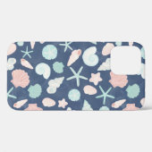 Coques Case-Mate iPhone motif de coquillages (Verso (horizontal))