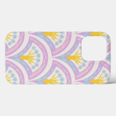Coques Case-Mate iPhone Motif de coquille de couleur pastel (Verso (horizontal))