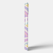 Coques Case-Mate iPhone Motif de coquille de couleur pastel (Verso / Droite)