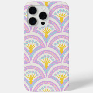 Coque iPhone 15 Pro Max Motif de coquille de couleur pastel