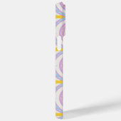 Coques Case-Mate iPhone Motif de coquille de couleur pastel (Verso / Droite)