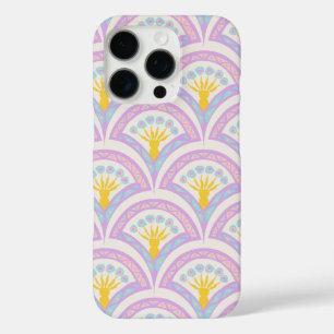 Coques iPhone 16 Pro Motif de coquille de couleur pastel
