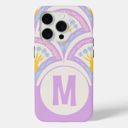 Coques Case-Mate iPhone Motif de coquille de couleur pastel (Verso)