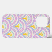 Coques Case-Mate iPhone Motif de coquille de couleur pastel (Verso (horizontal))