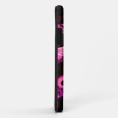 Coques Case-Mate iPhone Motif de coquille fossile rose Nautilus (Dos/Droite)