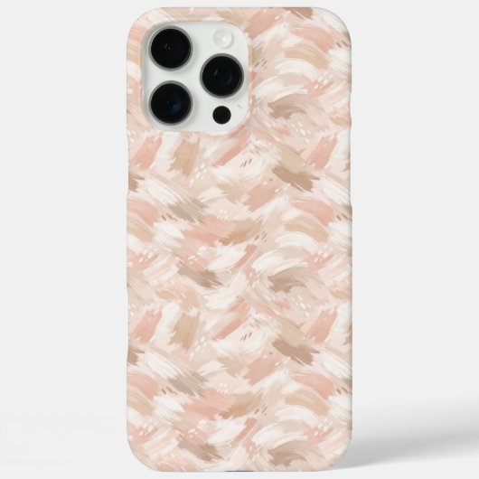 Coques Case-Mate iPhone Motif de coup de pinceau abstrait (Verso)