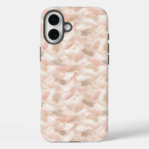 Coques iPhone 16 Plus Motif de coup de pinceau abstrait