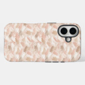 Coques Case-Mate iPhone Motif de coup de pinceau abstrait (Verso (horizontal))