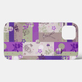 Coques Case-Mate iPhone Motif de courtepointe pour bébé (Verso (horizontal))