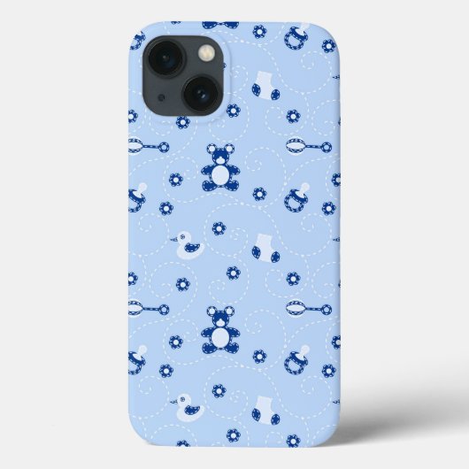 Coques Case-Mate iPhone Motif de courtepointe pour bébé (Verso)
