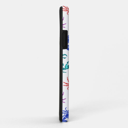 Coques Case-Mate iPhone Motif De Crabes (Dos/Droite)
