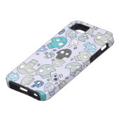 Coques Case-Mate iPhone Motif de crâne (Bas)